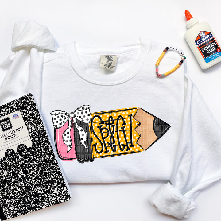 Speech - School Pencil