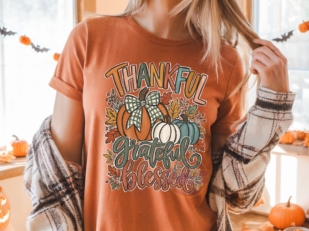 Grateful Thankful Blessed