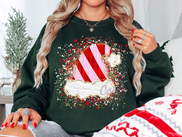 Santa Hat Splatter