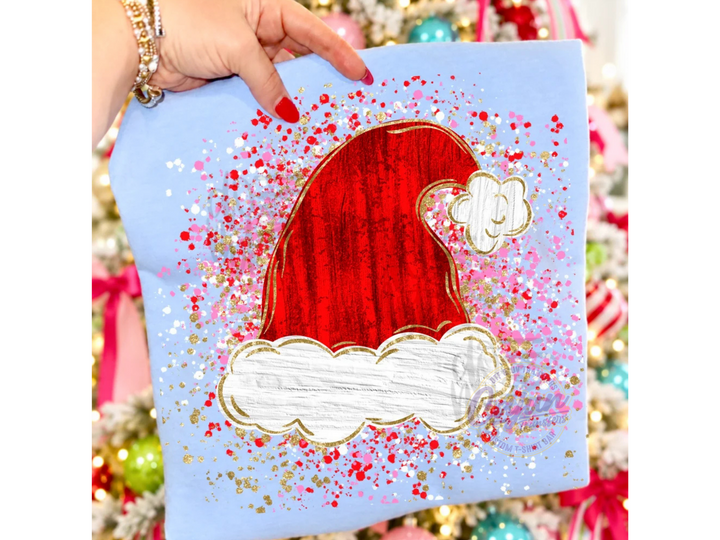 Santa Hat Splatter
