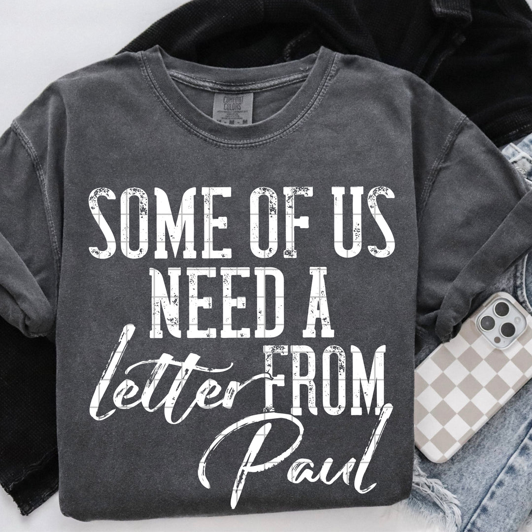 A Letter from Paul