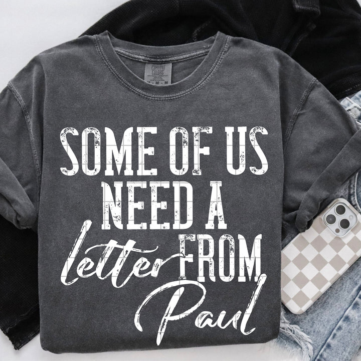 A Letter from Paul