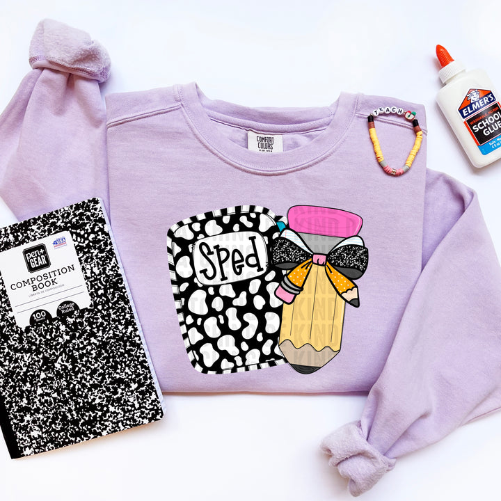 Leopard Pencil Bow - SPED