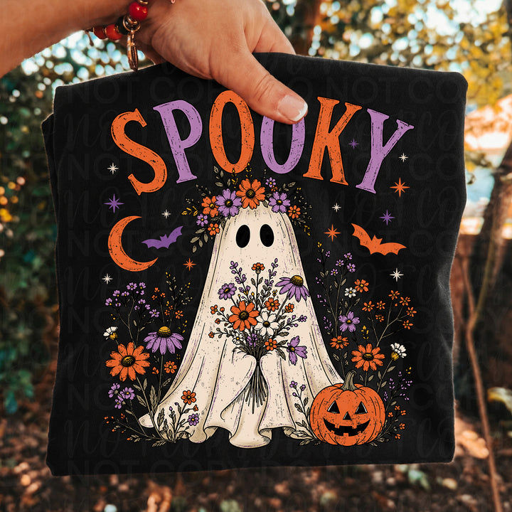 Spooky Wildflower Ghost