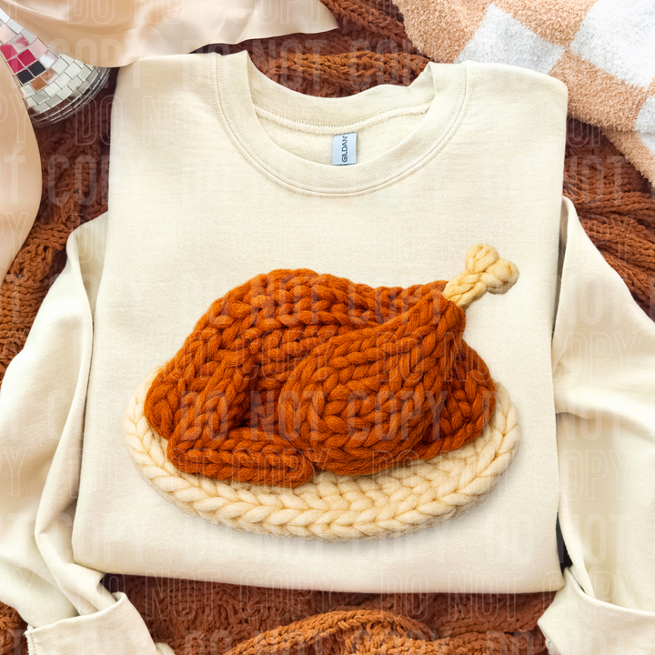 Thanksgiving Turkey Faux Yarn