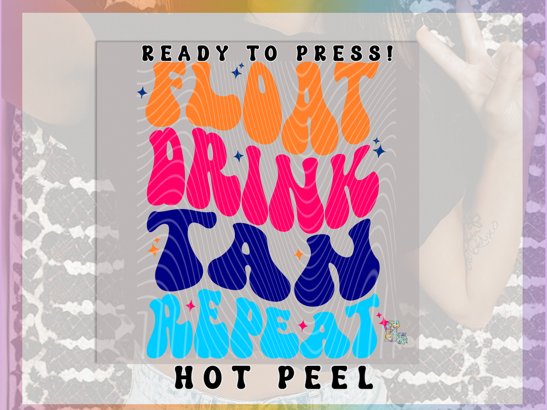 Float Drink Tan Repeat