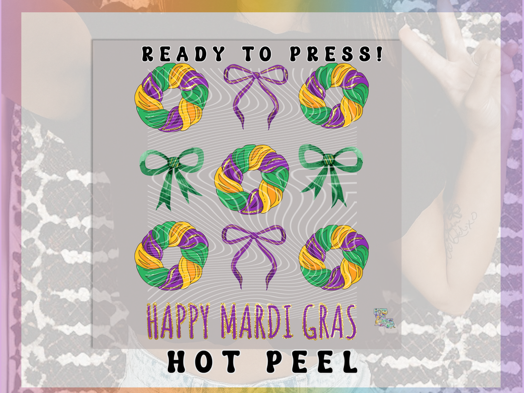 Mardi Gras Coquette Bows