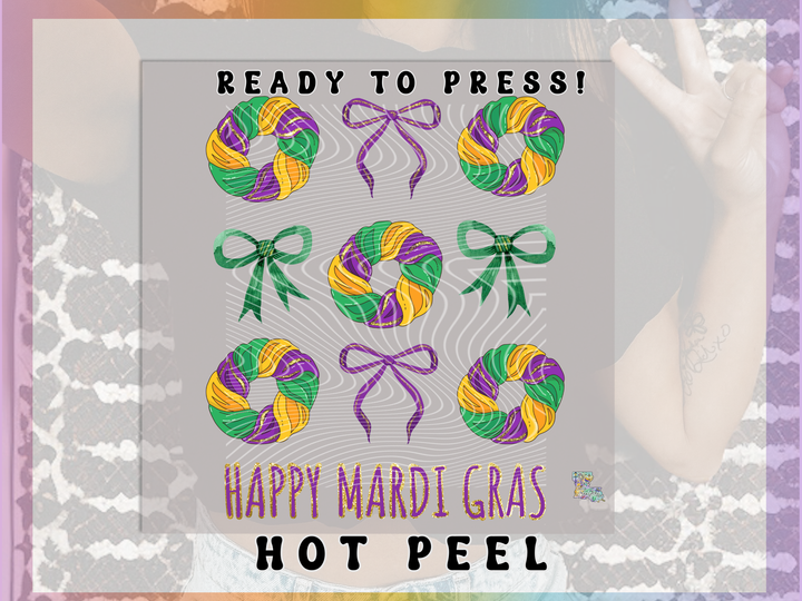 Mardi Gras Coquette Bows