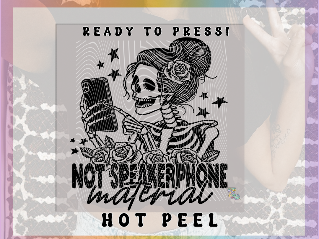 Not Speakerphone Material