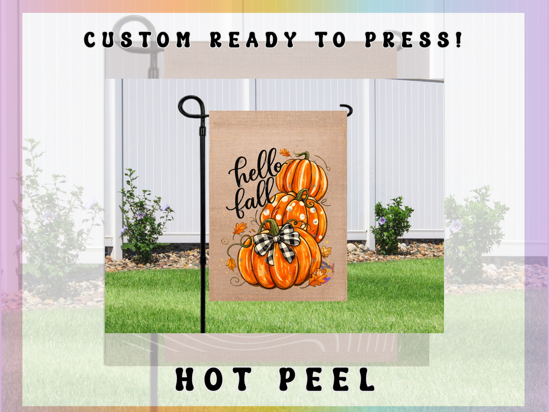 Hello Fall Flag