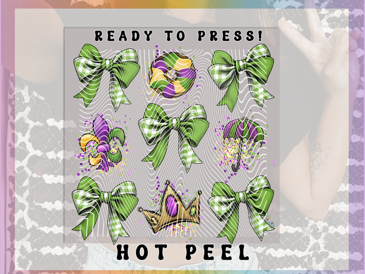 Mardi Gras Coquette Bows