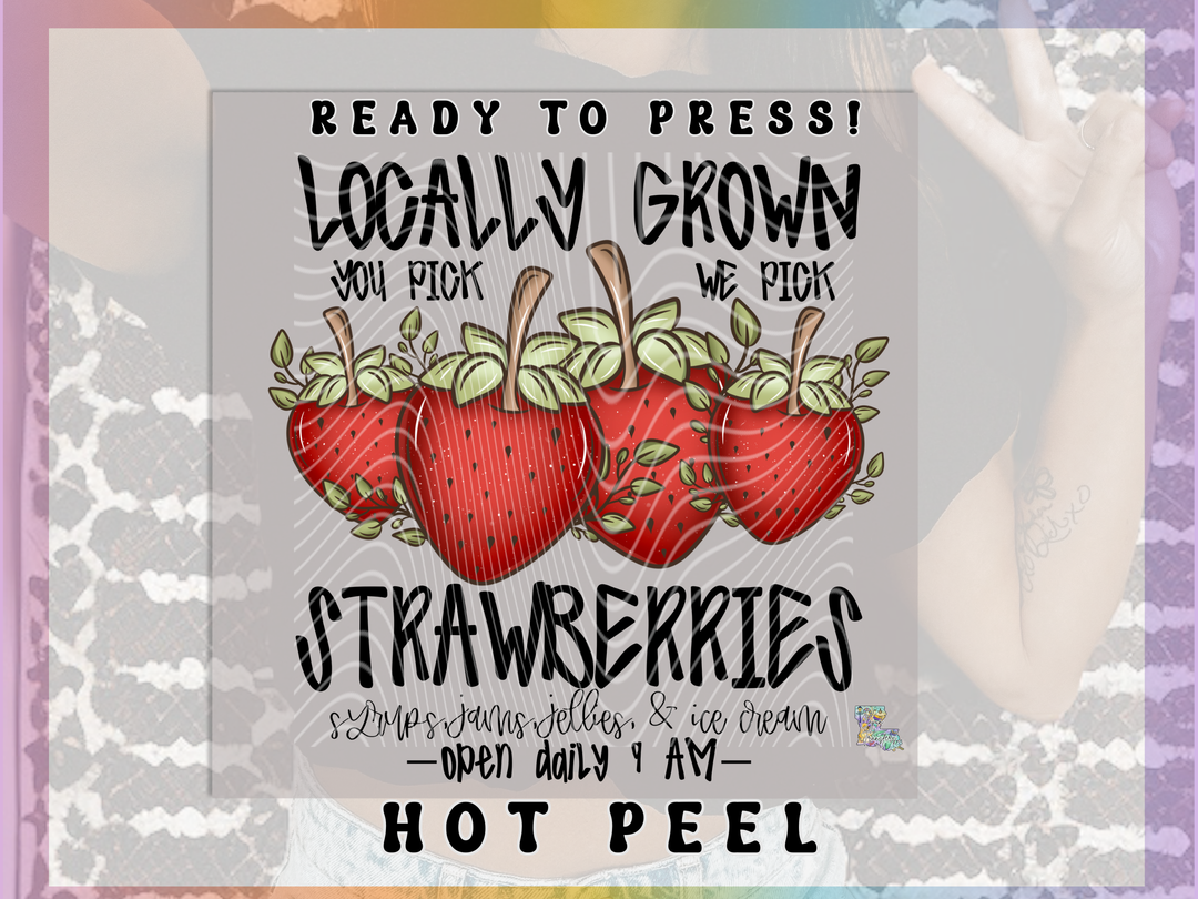 Locally Grown Strawberries