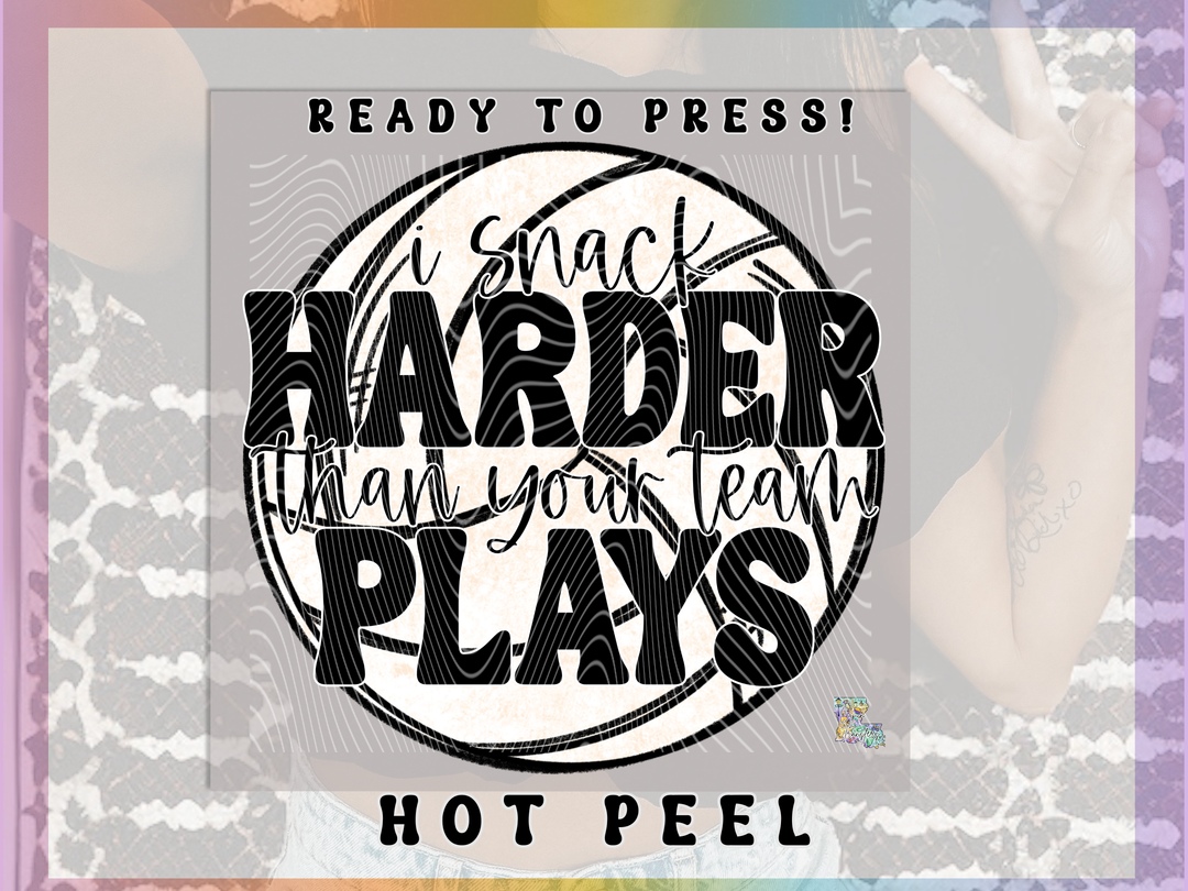 Snack Harder Volleyball