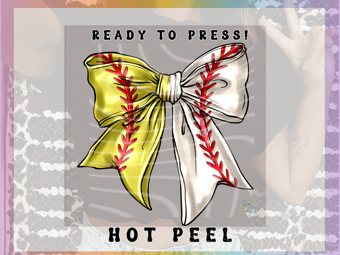 Softball Baseball Bow