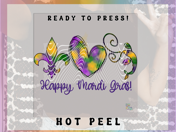 Happy Mardi Gras Trio