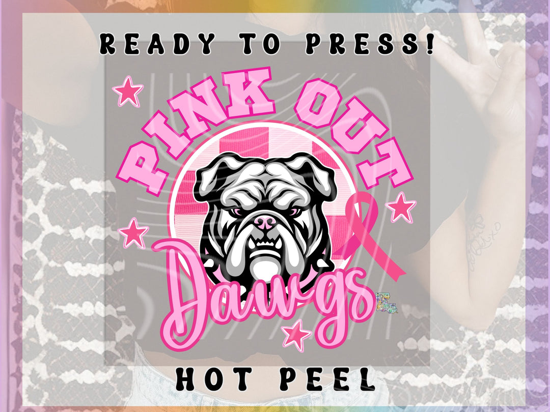 Pink Out Dawgs - Bulldog