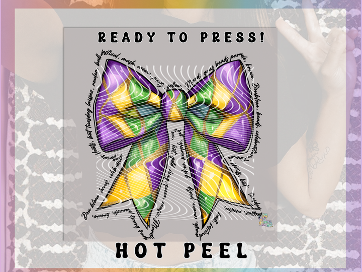 Mardi Gras Coquette Bows