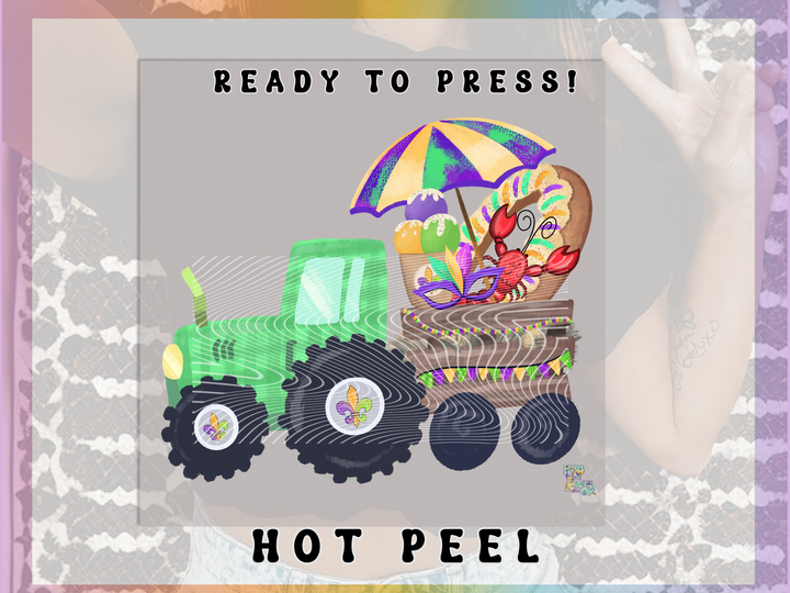 Mardi Gras Tractor