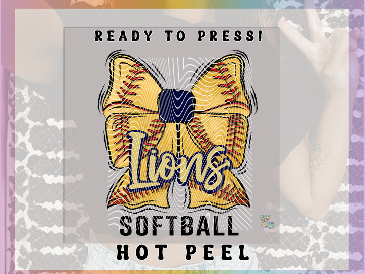 Lions Bow Softball