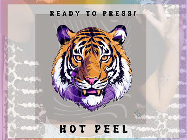 Purple & Gold Tiger