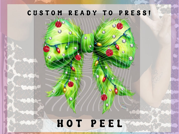 Green Man Lights Bow