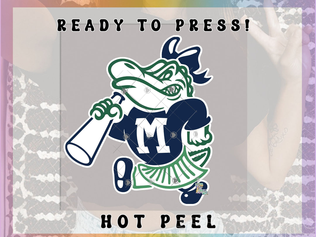 Madisonville Gators Girl Mascot