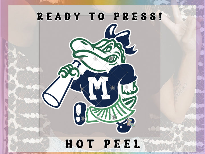 Madisonville Gators Girl Mascot