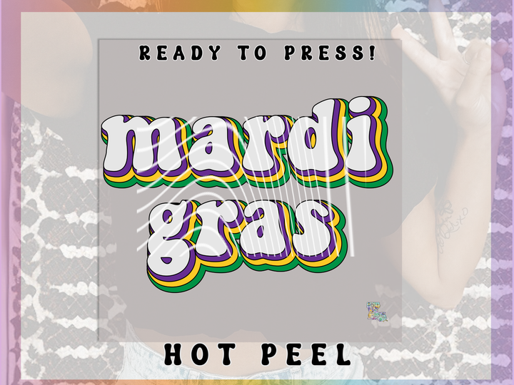Mardi Gras Retro