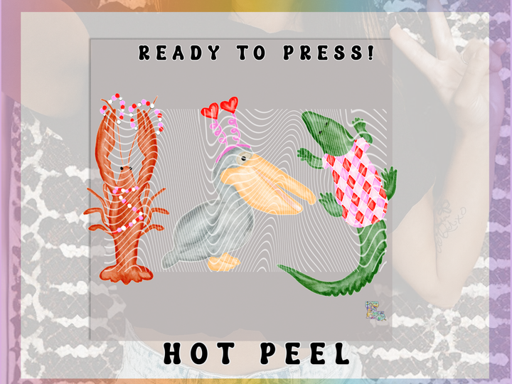 Watercolor Valentine Trio