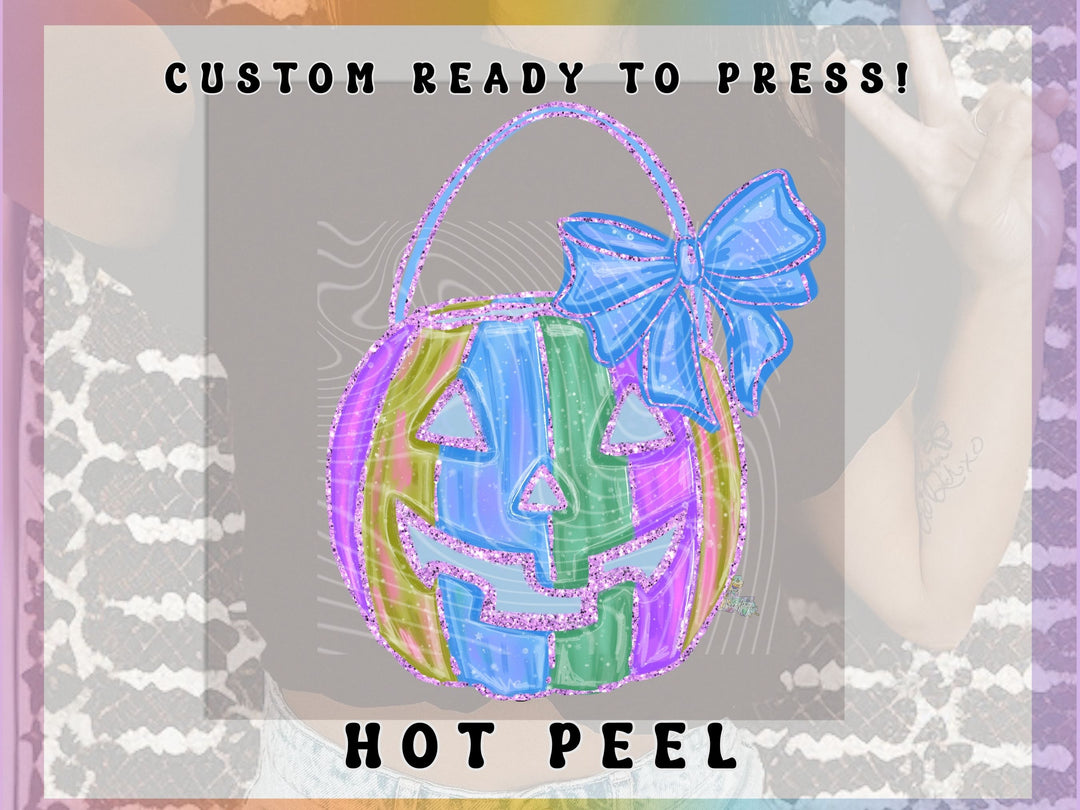 Colorful Pumpkins - Purple