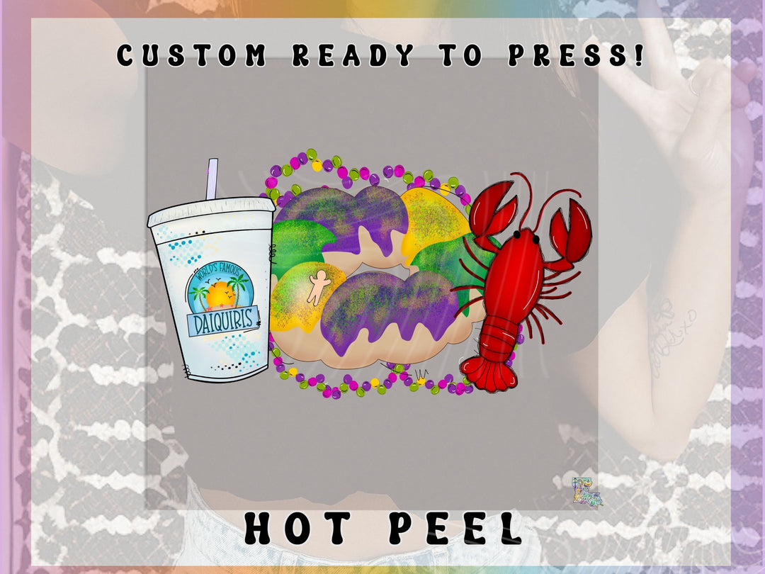 Daquiri King Cake Crawfish
