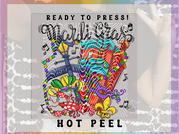 Mardi Gras Bourbon St