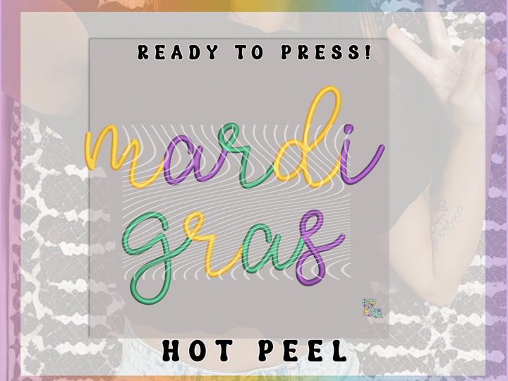 Mardi Gras Embroider