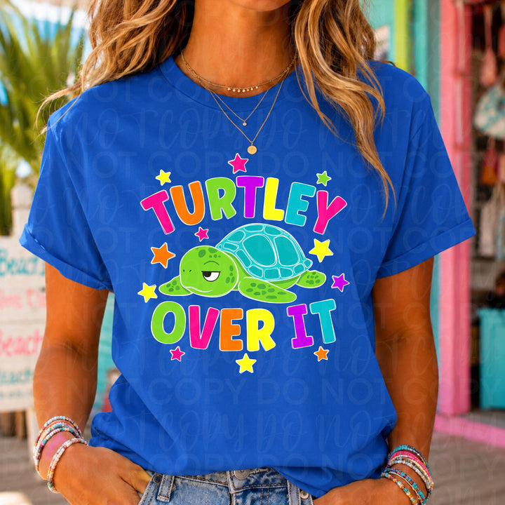 Turtley Over it