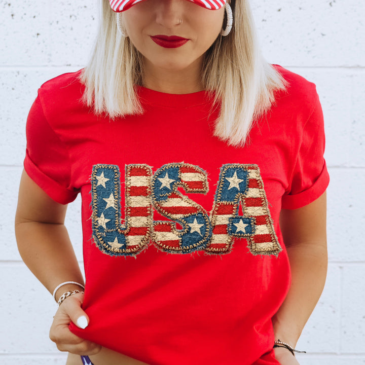 USA Frayed