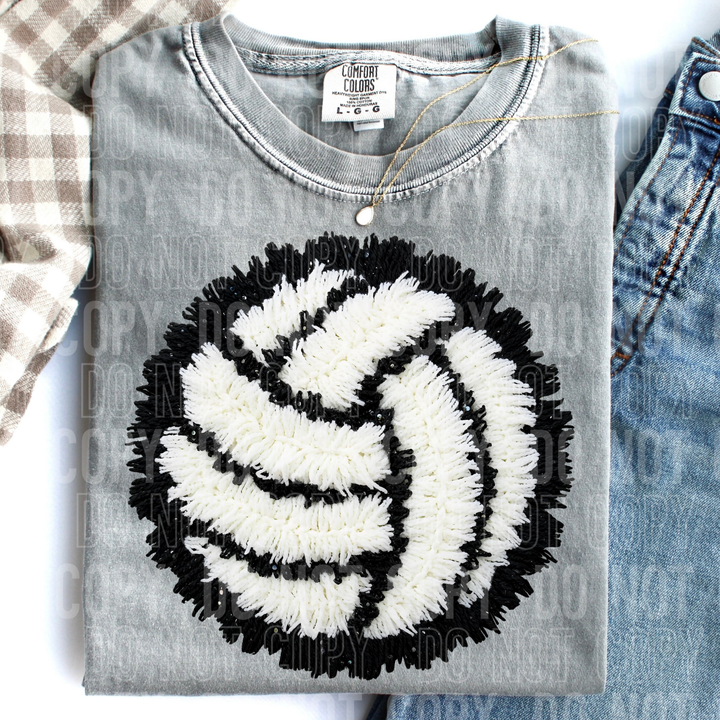 Volleyball Faux Yarn