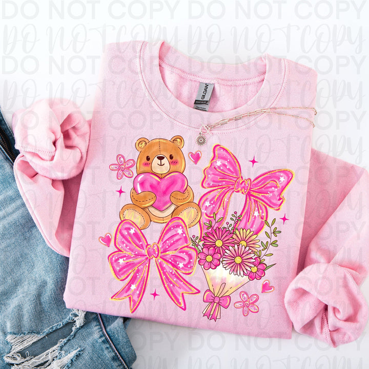 Valentine Bear Collage