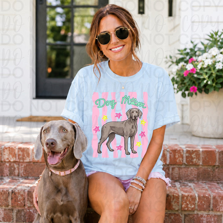 Dog Mom Pitbull Weimaraner