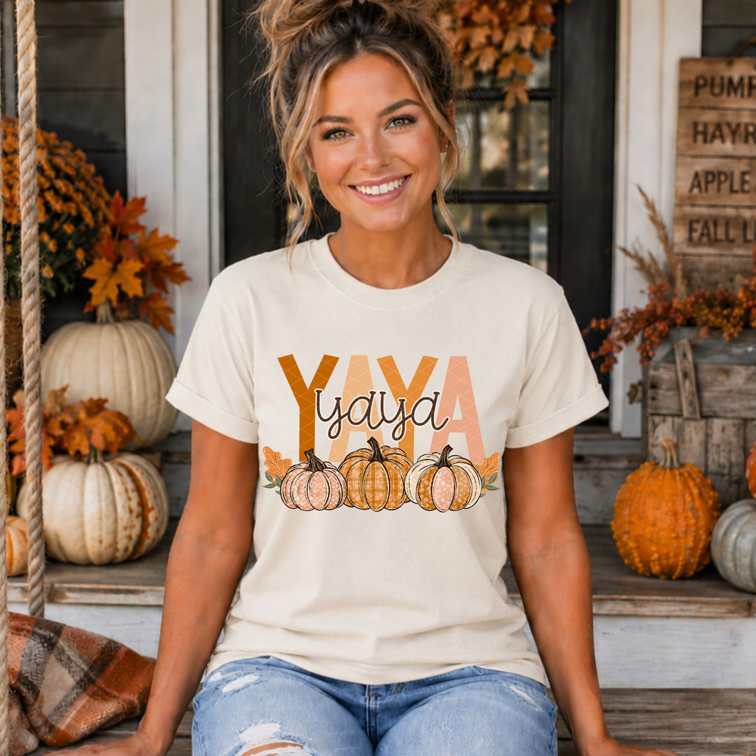 Fall Pumpkin Trio Yaya