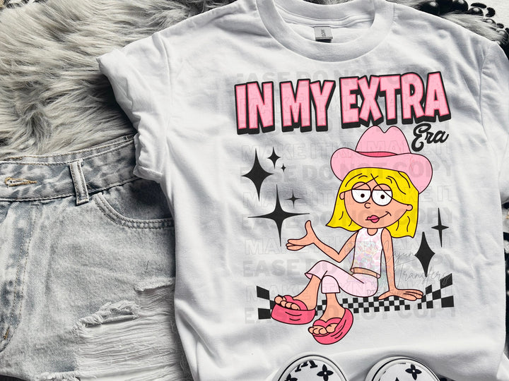 a t - shirt with a cartoon character on it