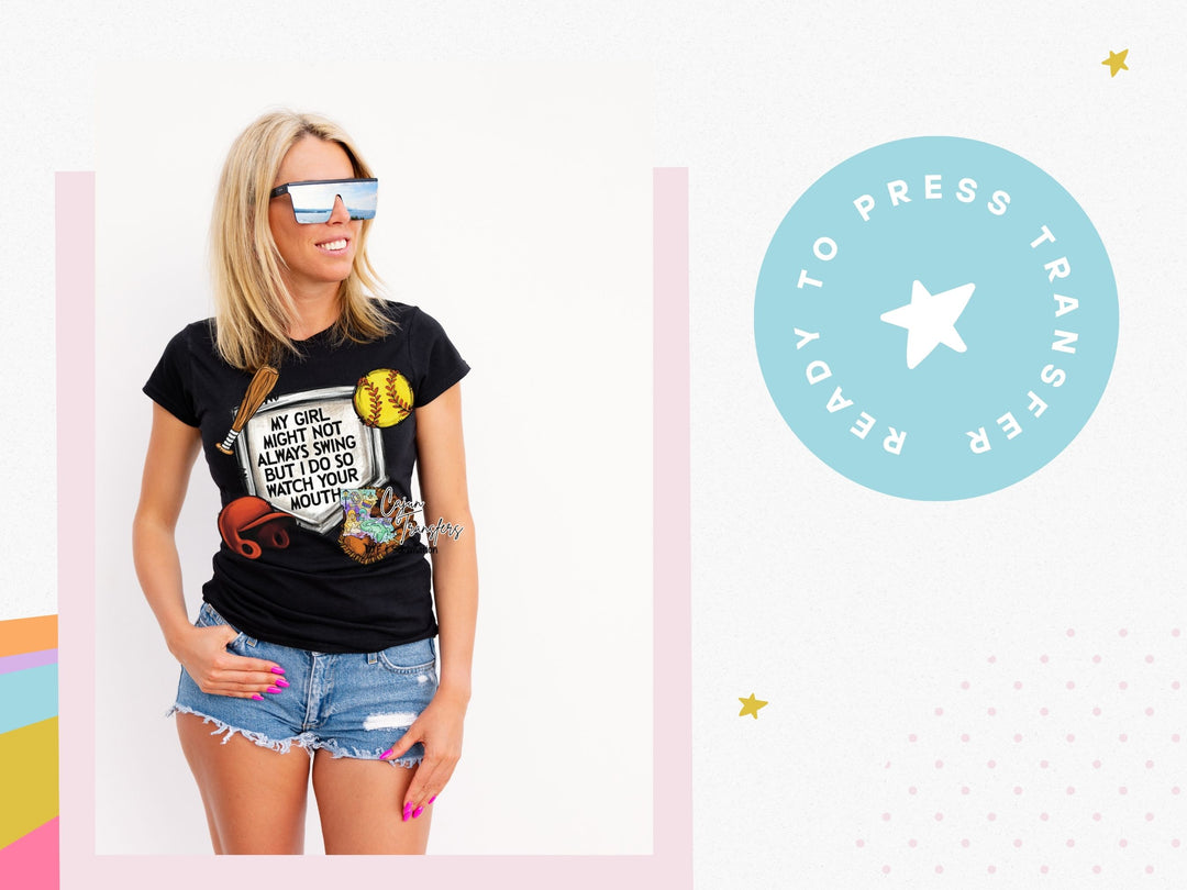 a woman wearing a t - shirt with a star on it