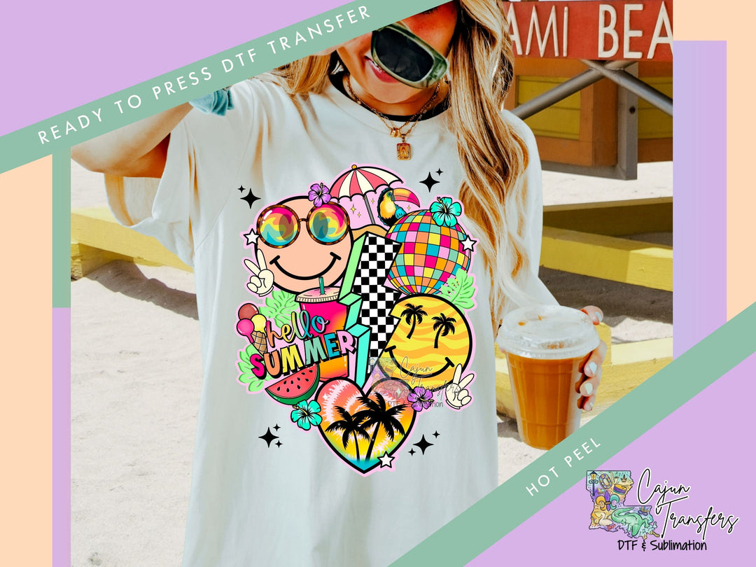 a woman wearing a t - shirt with a cartoon character on it