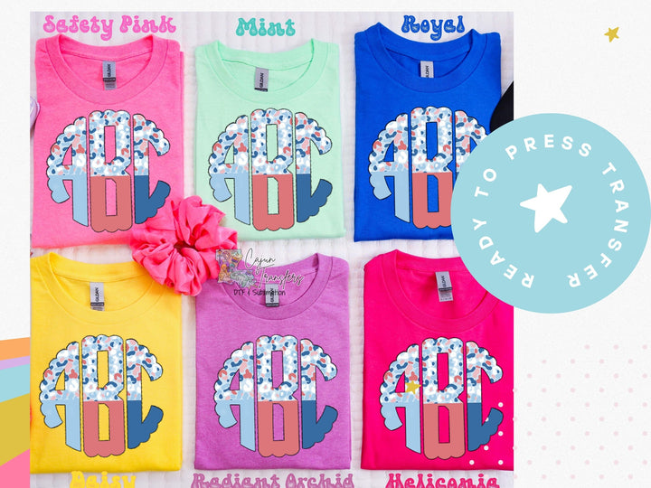 a group of children's t - shirts with different designs on them