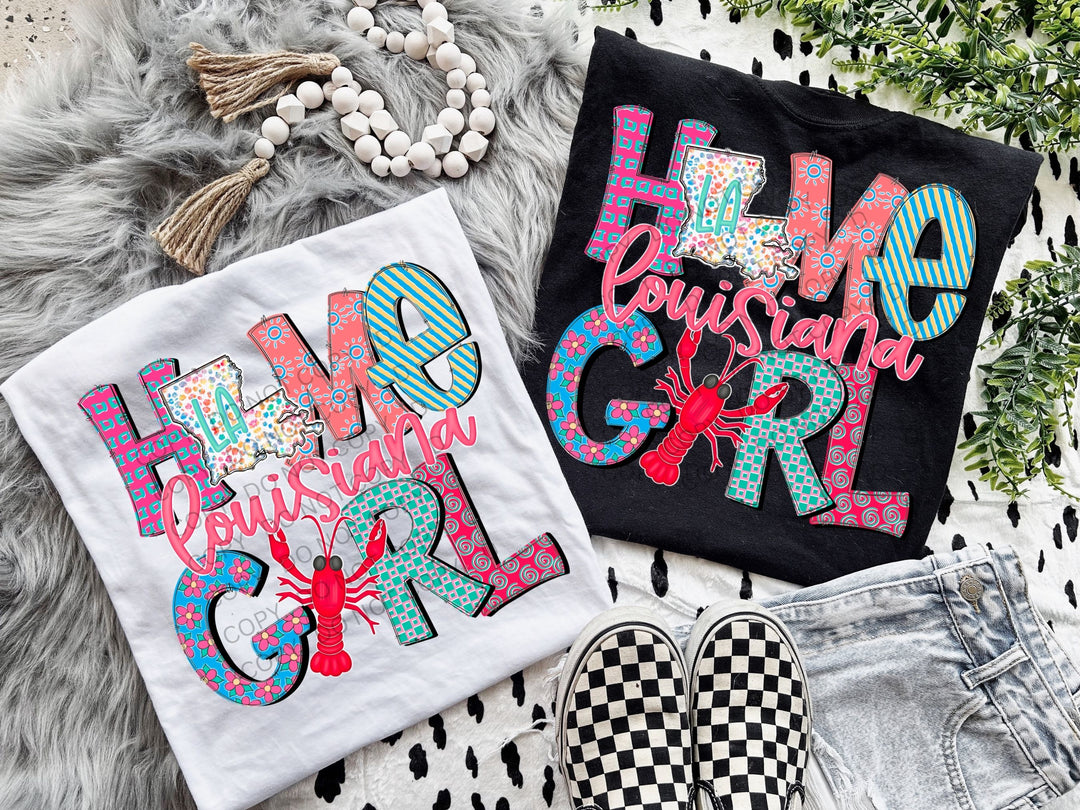 a pair of t - shirts that say happy birthday girl and happy birthday girl