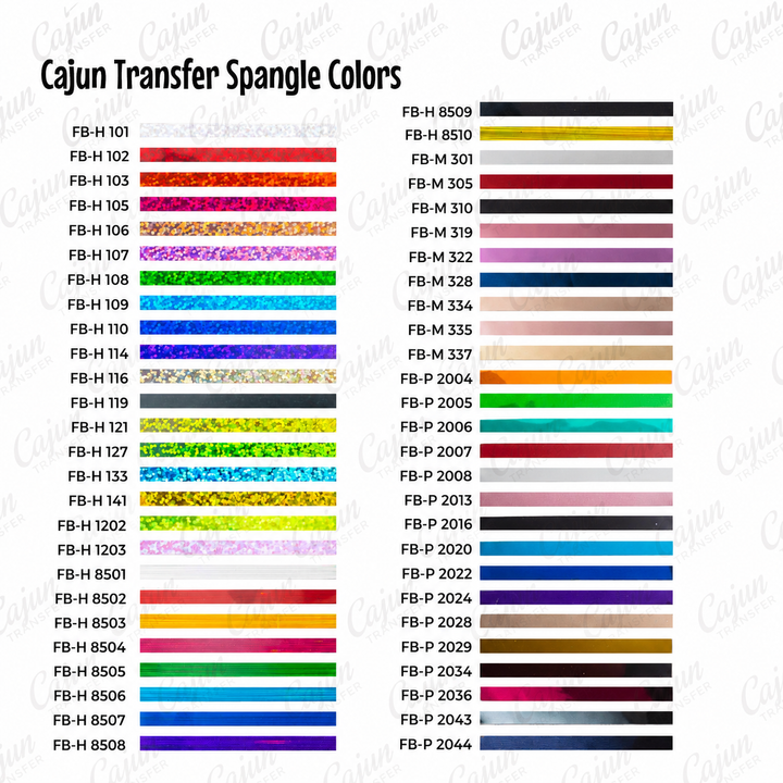 01-  Color Change Spangle Transfer Main Listing