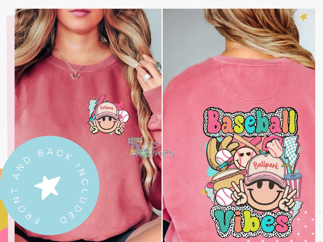 a woman wearing a pink shirt with a cartoon character on it