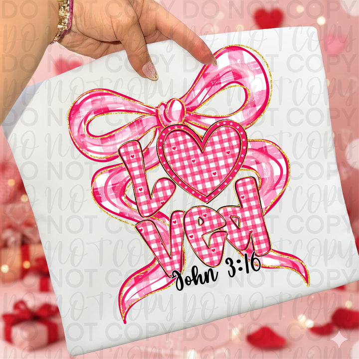 Loved John 3:16