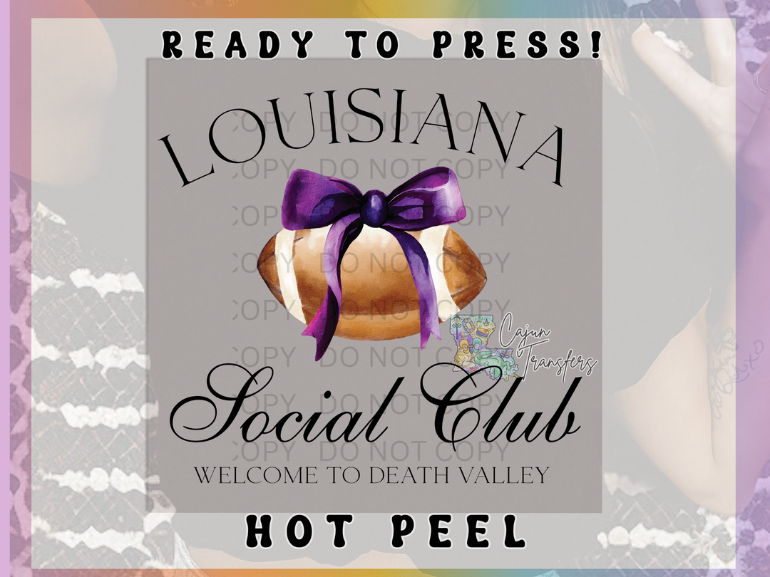 a sign advertising a social club with a picture of a loaf of bread