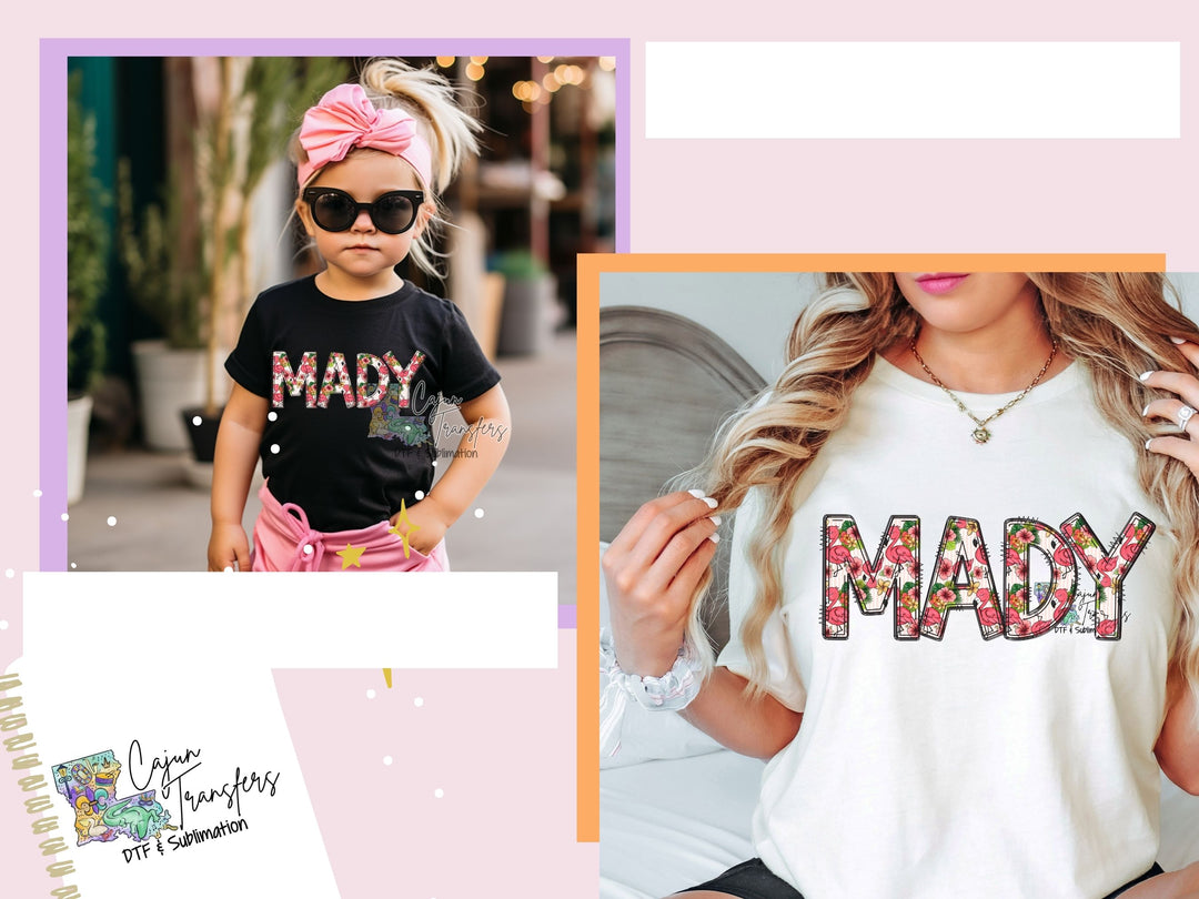 a collage of photos of a girl wearing a t - shirt with the word