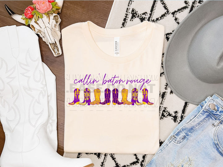a t - shirt that says california boutique range and a pair of cowboy boots